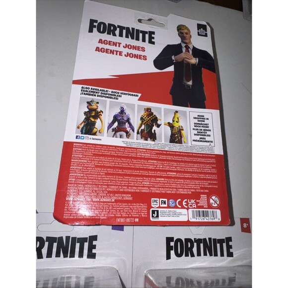 Fortnite Raz Glyph Master Agent Jones Cluck Eggsplosive Lot Epic Jazzwares - Picture 5 of 11